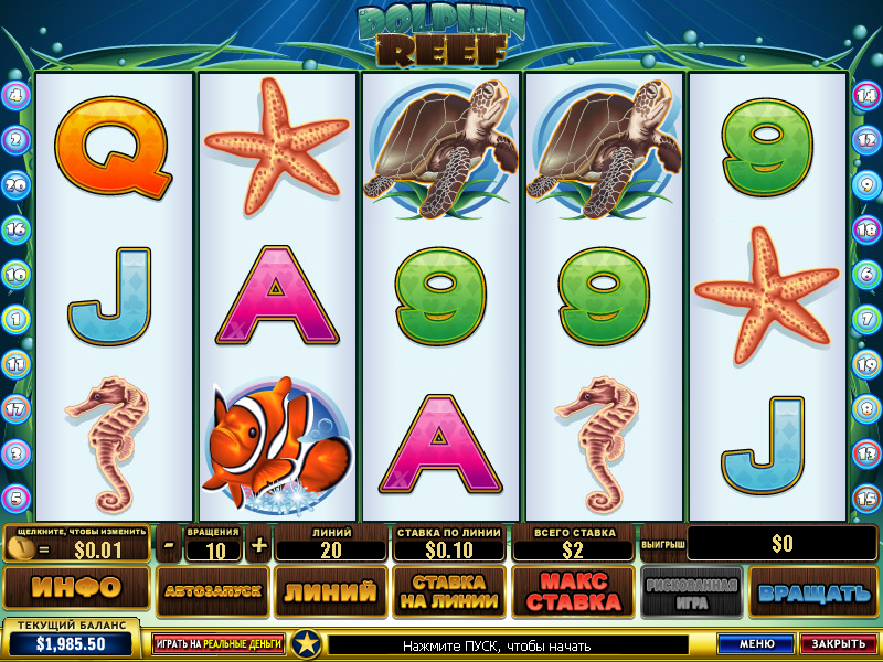 Dolphin Reef Slot Free Play for Fun: Demo Slot Machine