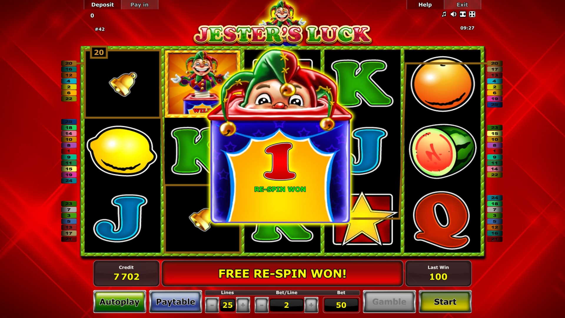 Jesters Luck slot