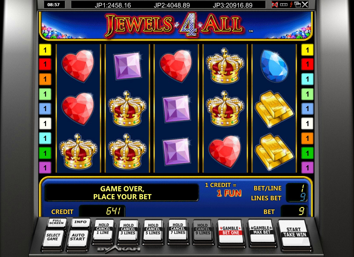 jewels 4 all slot online free