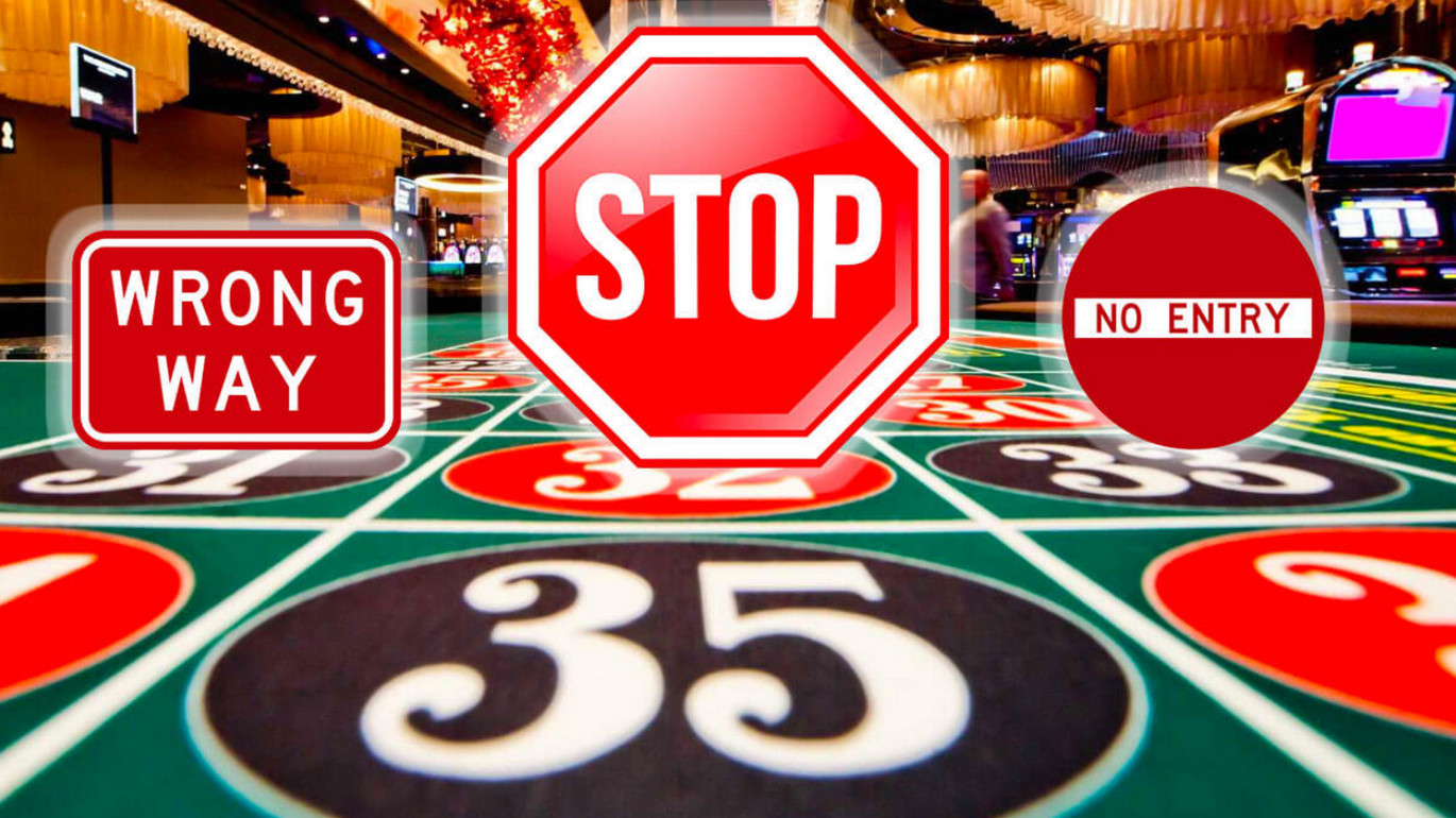 casino gaming exclusion list