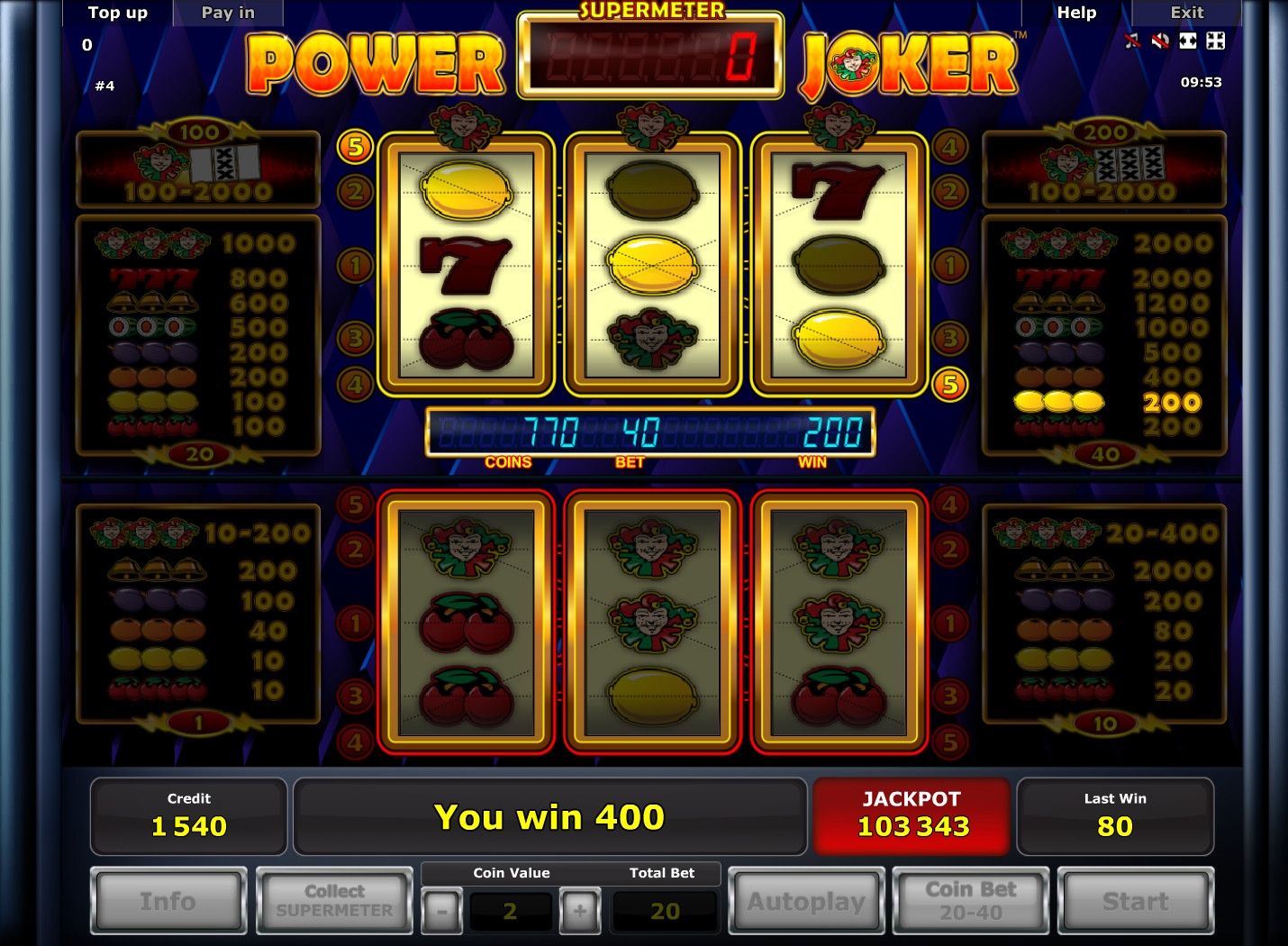 Free jokers wild slot machine