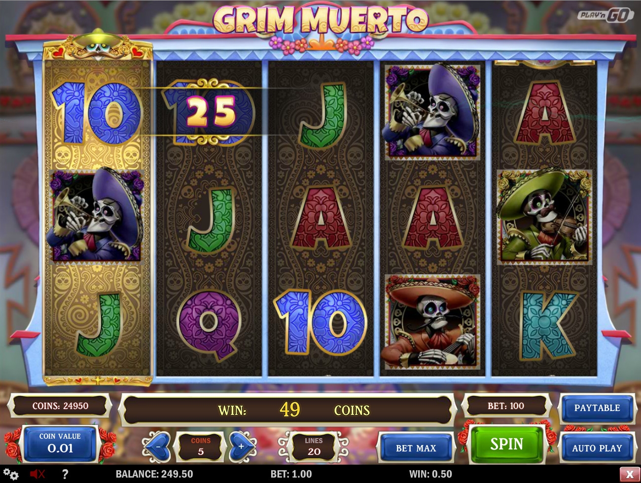 Grim Muerto Slot Machine