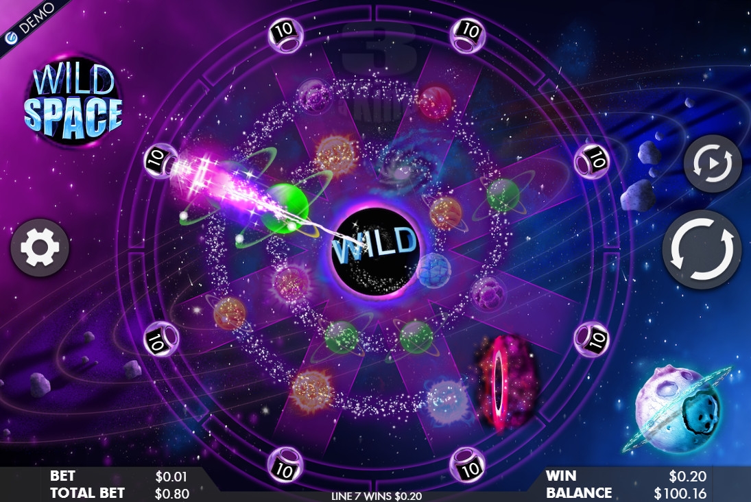 Wild Space by Genesis Gaming Game Review & Free Demo