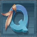 Q symbol in Mighty Eagle Extreme slot