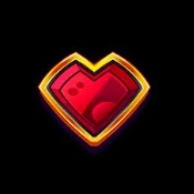 Heart symbol in Devilish Fortunes slot