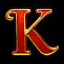 K symbol in Santa's Puzzle slot