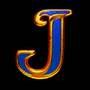 J symbol in Santa's Puzzle slot