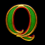 Q symbol in Santa's Puzzle slot