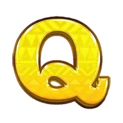 Q symbol in Mega Moolah Megaways slot
