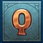 Q symbol in Beat the Beast: Dragon's Wrath slot