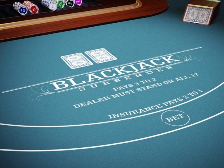 when to use surrender in blackjack
