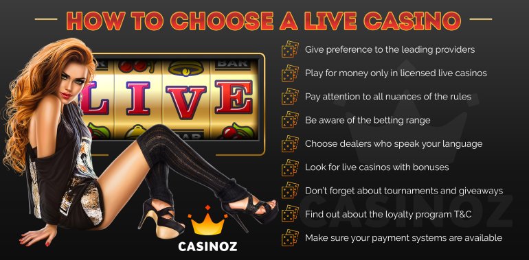 How to choose the best live online casino