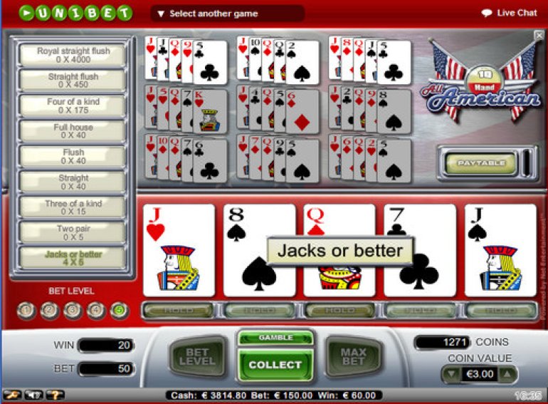 free poker machine games download