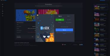 BrillX Casino: Registration