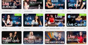 Cadoola casino: Live Games