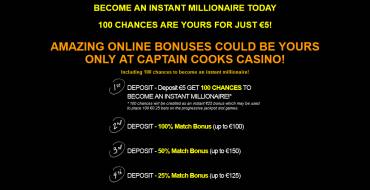 Captain Cooks Casino: Progressive Jackpots