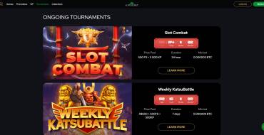 KatsuBet Casino: Tournaments