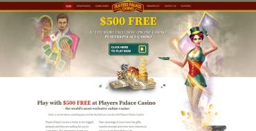 Players Palace Casino: Official Website