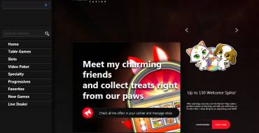 RedDog casino: Games