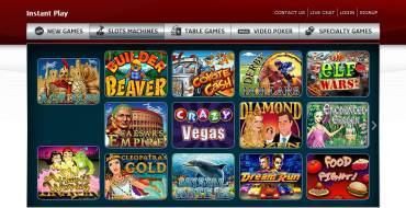 Silver Oak Casino: Games