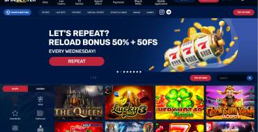 SpinBetter Casino: Website