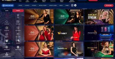 SpinBetter Casino: Live Dealers