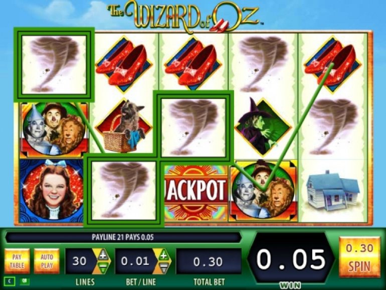 the wizard of oz slots freezing