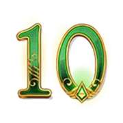 10 symbol in Book of Oz: Lock ‘N Spin slot