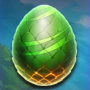 Green egg symbol in Book of Easter slot