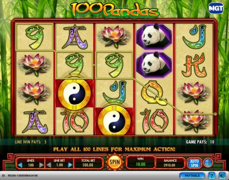 dragons vs pandas slot machine