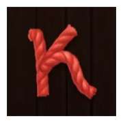 K symbol in Pirate Sharky slot