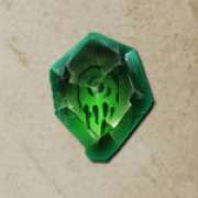 Green Gem symbol in Rich Wilde and the Tome of Madness slot