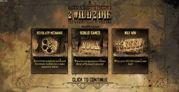 2 Wild 2 Die: Unique features