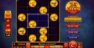 24 Coins: Slot machine