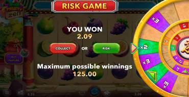 243 Fruity Zen: Risk game