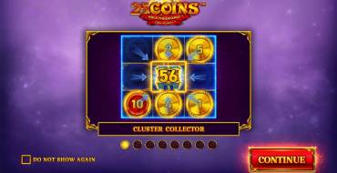 25 Coins: Unique features