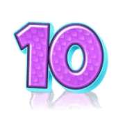 10 symbol in Crabbin' for Cash Megaways slot