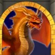 Dragon symbol in Crown of Camelot slot