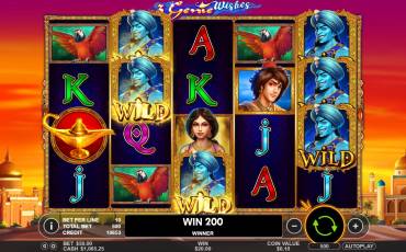 3 Genii Wishes slot online