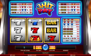 3 Hit Pay slot online