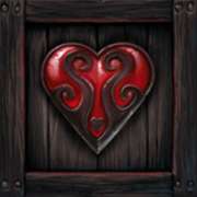 Hearts symbol in Blood Moon Wilds slot