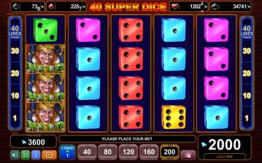 40 Super Dice slot online