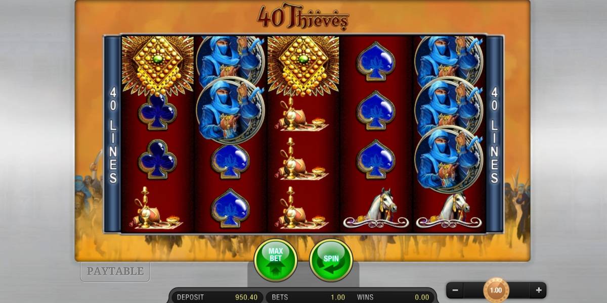 40 Thieves slot online