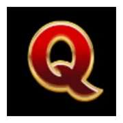 Q symbol in Rubies of Egypt slot