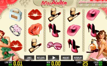 50s Pin Up slot online