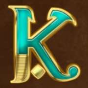 K symbol in Rich Wilde and the Amulet of Dead slot