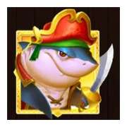 Wild symbol in Pirate Sharky slot