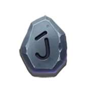 J symbol in Mystic Spells slot