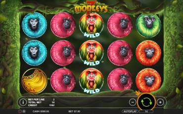 7 Monkeys slot online