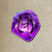 Violet Gem symbol in Rich Wilde and the Tome of Madness slot